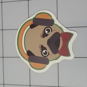 Pug Sticker